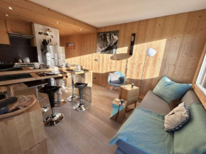 Charmant 2 pièces + cabine à Megève, proche remontées et parking inclus - FR-1-597-185